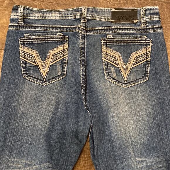 VGS Denim Women's Boot Jeans Medium Wash Size 14 - Picture 10 of 12